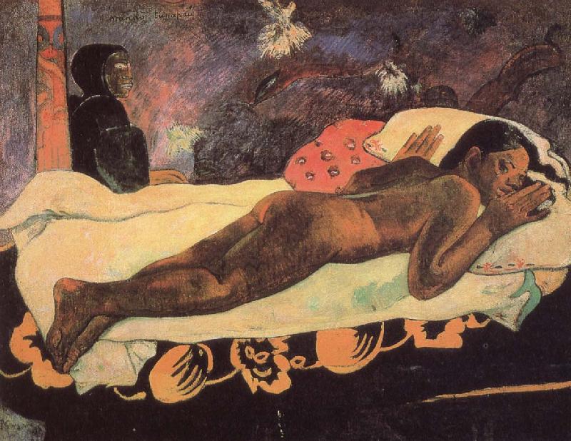 Paul Gauguin spirit of dead watcbing oil painting image